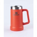 CANECA TERM DE CERVEJA STANLEY 709ML 8043 ORANGE